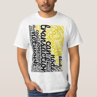 Quotes Cloud - Cursive T-Shirt
