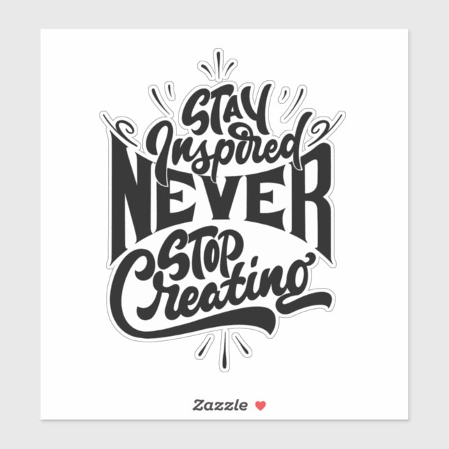 Quotes Custom-Cut Vinyl Sticker (Sheet)