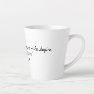 "Quotes for Life Collection"Lao Tzu Latte Mug