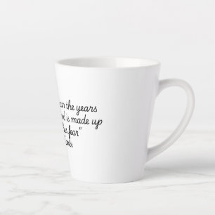 "Quotes for Life"Collection Ross Parks Latte Mug