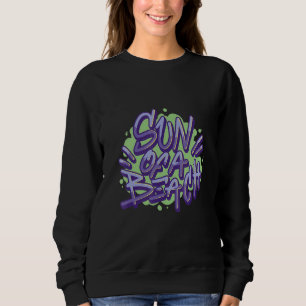 quotes graffiti sweatshirt