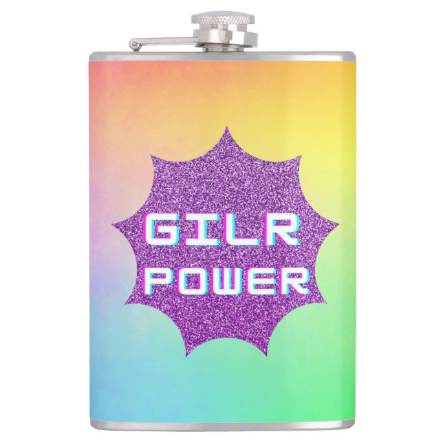 quotes hip flask (Front)