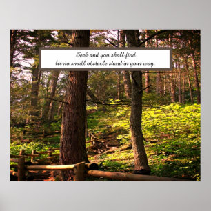 Quotes of faith poster