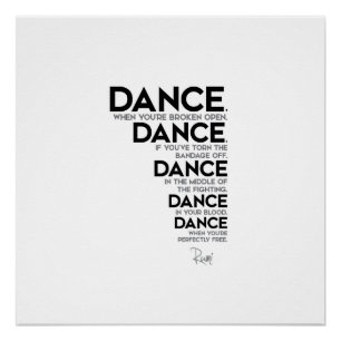 QUOTES: Rumi: Dance Poster