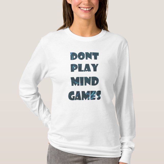 Quotes Text Ocean Style T-Shirt (Front)