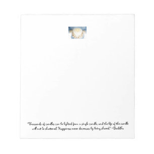 Quotes To Inspire:"Thousands.."~Buddha- Notepad