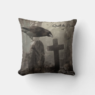Quoth the Raven Cushion