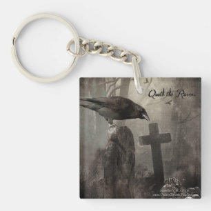 Quoth the Raven Key Ring