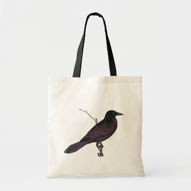Quoth the Raven Tote Bag (Front)