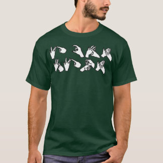 quotI can signquot BSL AUSLAN T-Shirt