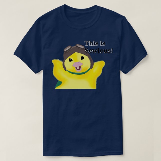 quotThis is Sewiousquot Wonder Pets Mingming 2 T-Shirt (Design Front)
