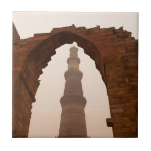 Qutub Minar in Delhi Ceramic Tile