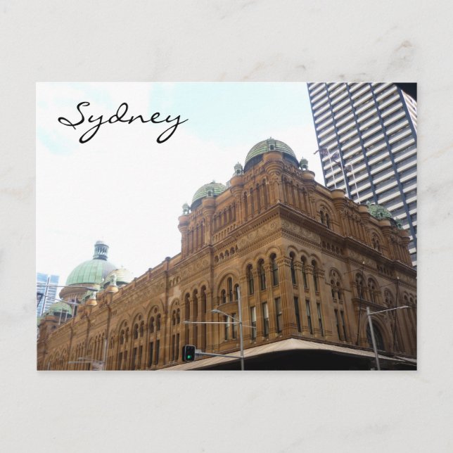 qv bldg sydney postcard (Front)