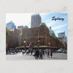qvb sydney postcard