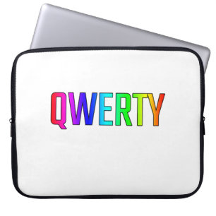 QWERTY LAPTOP SLEEVE
