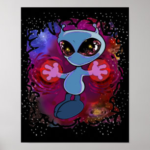 Qwiby Cosmic Surge Poster