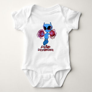 Qwiby: Cute Invasion T-Shirt Baby Bodysuit