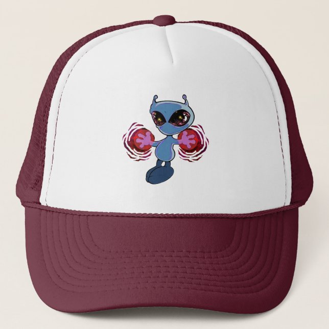 Qwiby Empowering Himself Trucker Hat (Front)