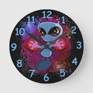 Qwiby Round Clock
