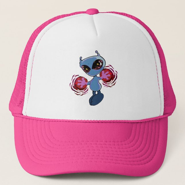 Qwiby  trucker hat (Front)