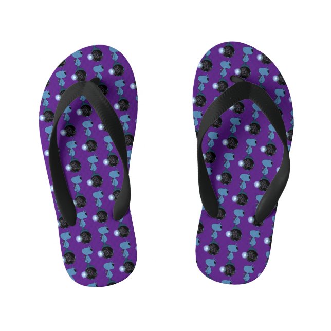 Qwiby's Sphere Rider  Kid's Thongs (Footbed)