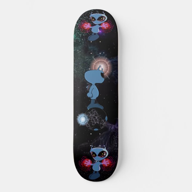 Qwiby's Sphere Rider Skateboard (Front)