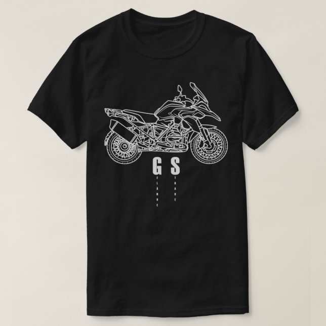 R1200GS Enduro Motorrad GS  T-Shirt (Design Front)