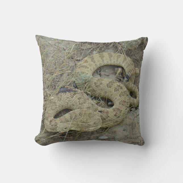R20 Prairie Rattlesnake Cushion (Front)