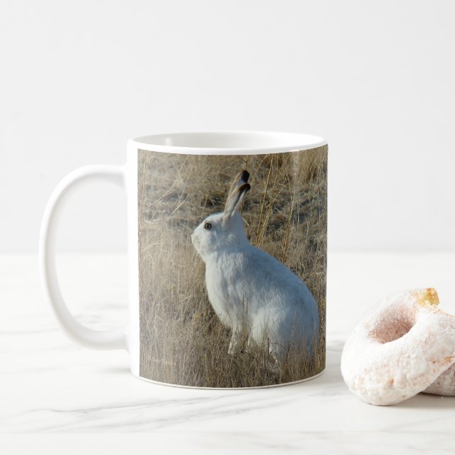 R25 Snowshoe Hare Coffee Mug (With Donut)