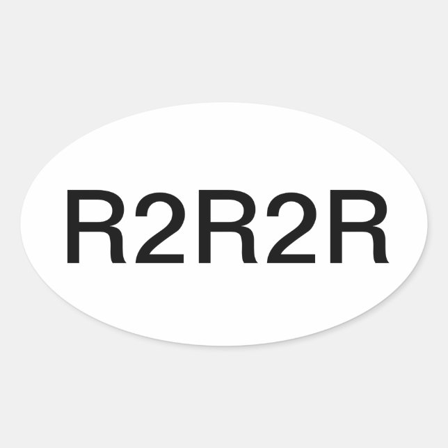 R2R2R Sticker (Front)