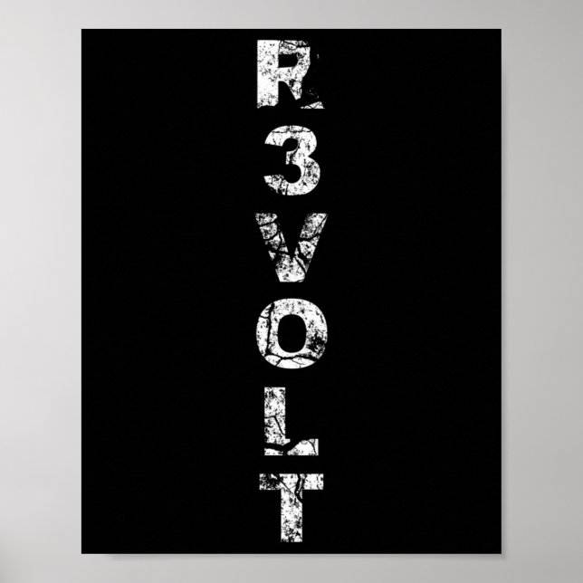 R3volt - Resist - Rantiwork  Poster (Front)