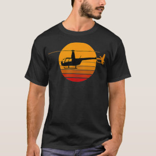 R44 Helicopter Pilot Aviation  R44 Helicopter  T-Shirt