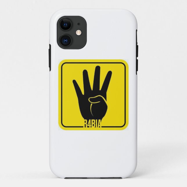 R4BIA, free Egypt, Stop Killing Inocents Case-Mate iPhone Case (Back)