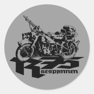 R75 Classic Round Sticker