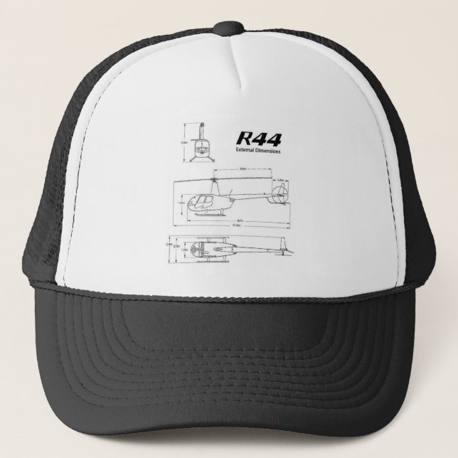 R-44 Robinson Trucker Hat (Front)