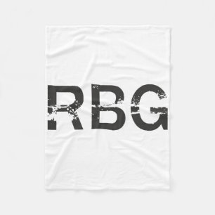 R.b.g. Supreme Notorious Rbg Dissent Anti Trump Po Fleece Blanket