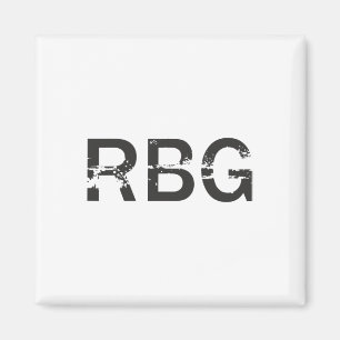 R.b.g. Supreme Notorious Rbg Dissent Anti Trump Po Magnet