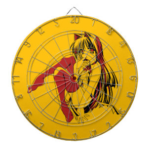 R & B Manga, Neko Catgirl Furry Loli Anime Dartboard