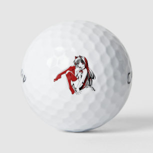 R & B Manga, Neko Catgirl Furry Loli Anime Golf Balls