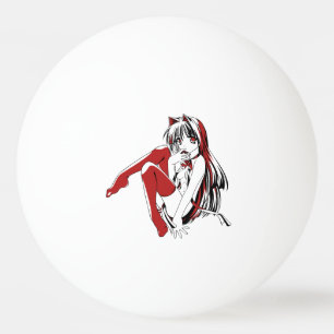 R & B, Neko Catgirl Furry Anime Loli Slave Ping Pong Ball