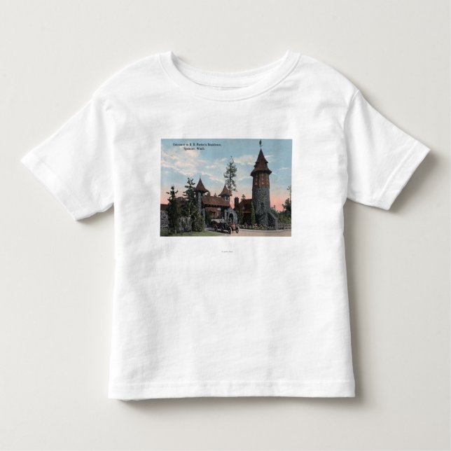 R B Porter Residence Entrance View Toddler T-Shirt (Front)