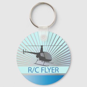 R-C Flyer Copter Key Ring