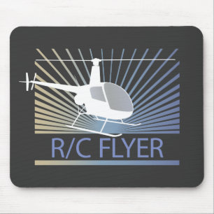 R-C Flyer Copter Mouse Pad