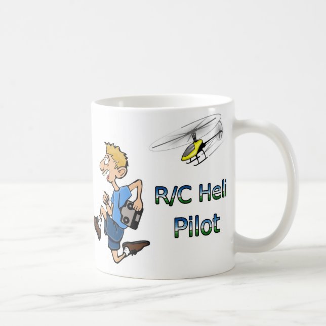 R/C Heli Pilot Mug (Right)