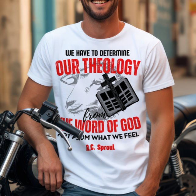 R. C. Sproul Quote Calvinista Reformado Cristiano T-Shirt (Creator Uploaded)