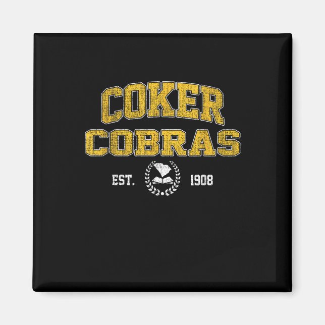 R College Cobras Arch Retro For Men Women  Magnet (Front)