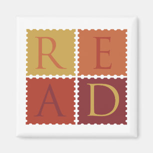 R-E-A-D Magnet (Light)