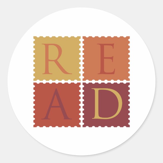 R-E-A-D Stickers (Front)