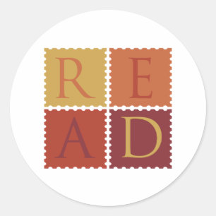 R-E-A-D Stickers