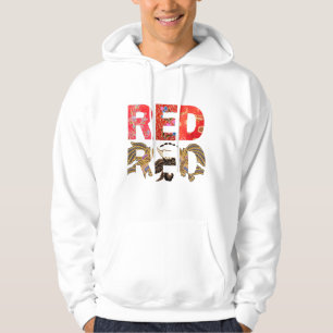 R.E.D. - Batik pattern Hoodie